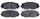 ADVICS AD1210 Disc Brake Pad Set