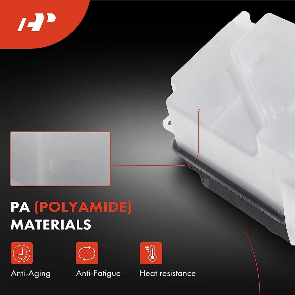 A-Premium Engine Coolant Overflow Recovery Reservoir Tank [W/Cap] Compatible with Hyundai Accent 2006-2011, Kia Rio 2006-2011, Rio5 2006-2011, 1.6L, Replace # 254311G000