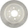 Silver 18A1593A Rear Disc Brake Rotor