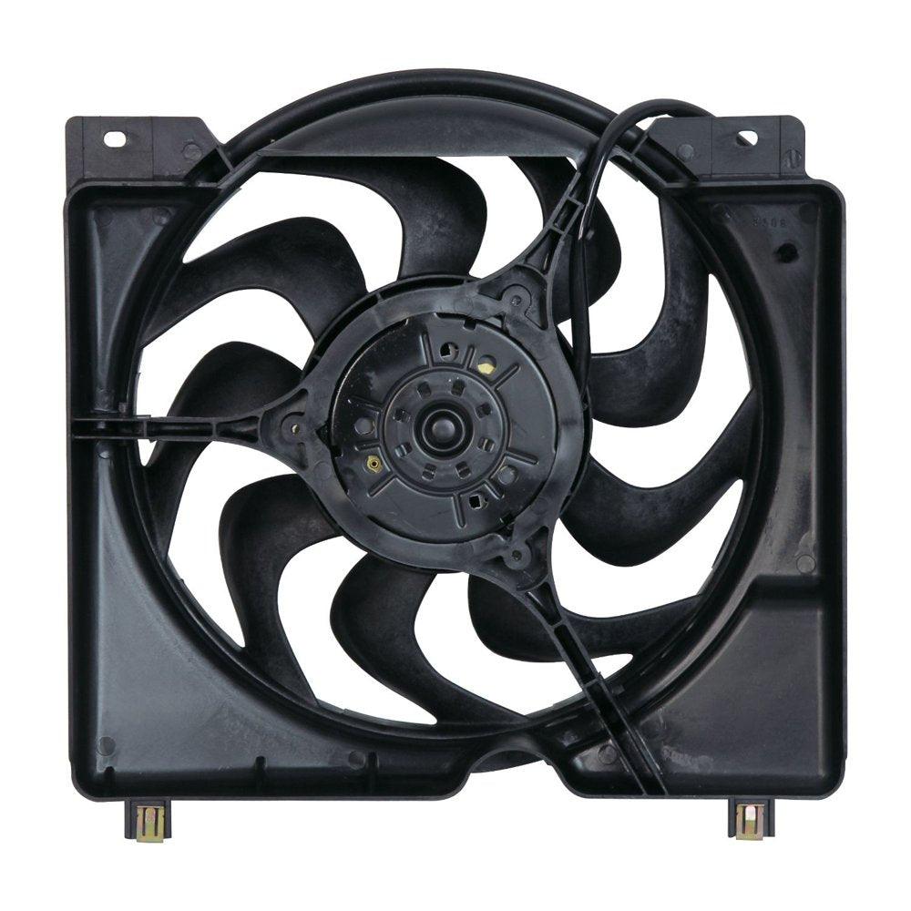 620560 for Jeep Cherokee Replacement Radiator/Condenser Cooling Fan Assembly Fits 2001 Jeep Cherokee