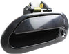 for Honda Accord Exterior Door Handle Front, Driver Side Smooth Black 1998-2002 | with Key Hole | Trim:All Submodels | HO1310112 | 72180S84A11