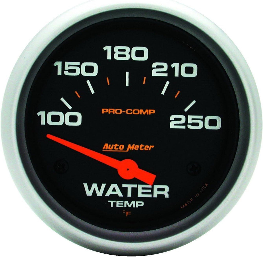 5437 Pro-Comp Electric Water Temperature Gauge , 2 5/8"