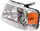 Headlight for FORD F-150 04-08 LH Assembly Halogen W/Chrome Trim New Body Style
