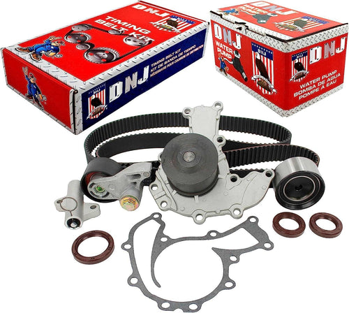 DNJ TBK351WP Timing Belt Kit with Water Pump/For 1995-1997 / Acura, Honda, Isuzu/Passport, Rodeo, SLX, Trooper / 3.2L / SOHC / V6 / 24V / 3165Cc / 6VD1