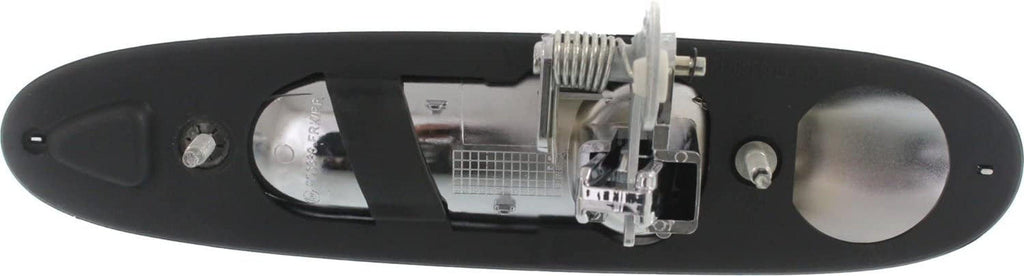 Exterior Door Handle Set of 2 Compatible with 1998-2002 Lincoln Town Car Rear, Driver and Passenger Side FO1521129