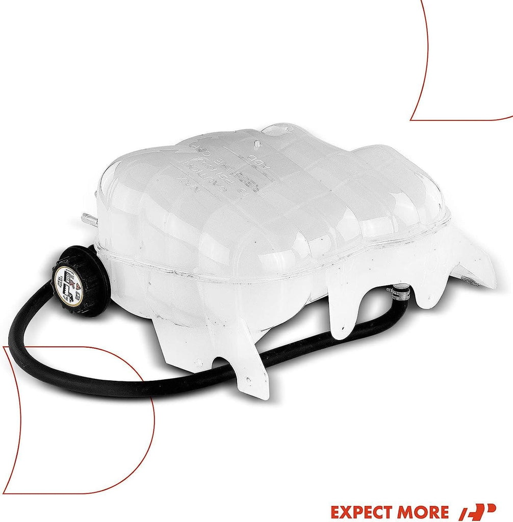 A-Premium Engine Coolant Overflow Recovery Reservoir Tank [W/Cap & Tubing] Compatible with International Harvester 3200 4100 4100 SBA 4200 4200LP 4300 4300LP 4400 7300 8500, Replace # 2602943C91