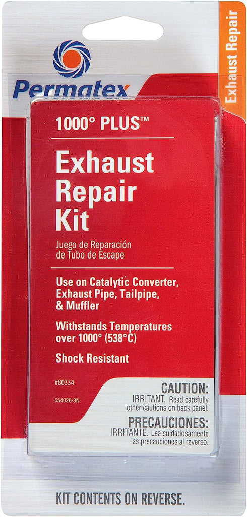 Permatex 80334 1000 Degree plus Exhaust Repair Kit, Single Unit