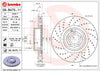 Brembo Front Disc Brake Rotor for Mercedes-Benz (09.B475.11)