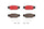 Brembo Front Disc Brake Pad Set for LS, Thunderbird, S-Type (P36012N)