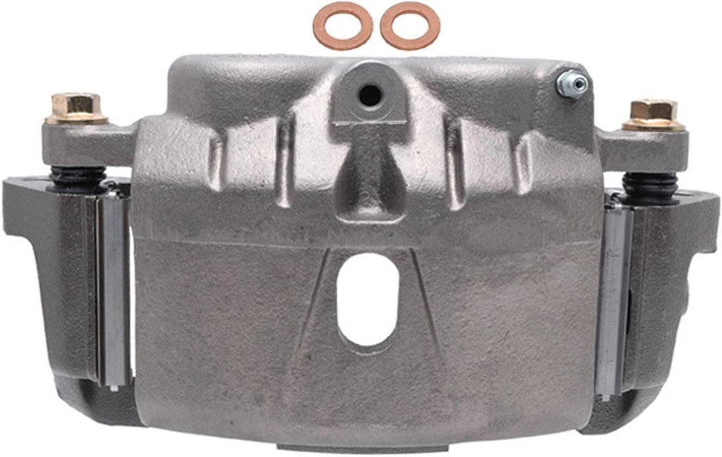 Gold 18FR2007 Rear Driver Side Disc Brake Caliper Assembly (Friction Ready Non-Coated), Remanufactured