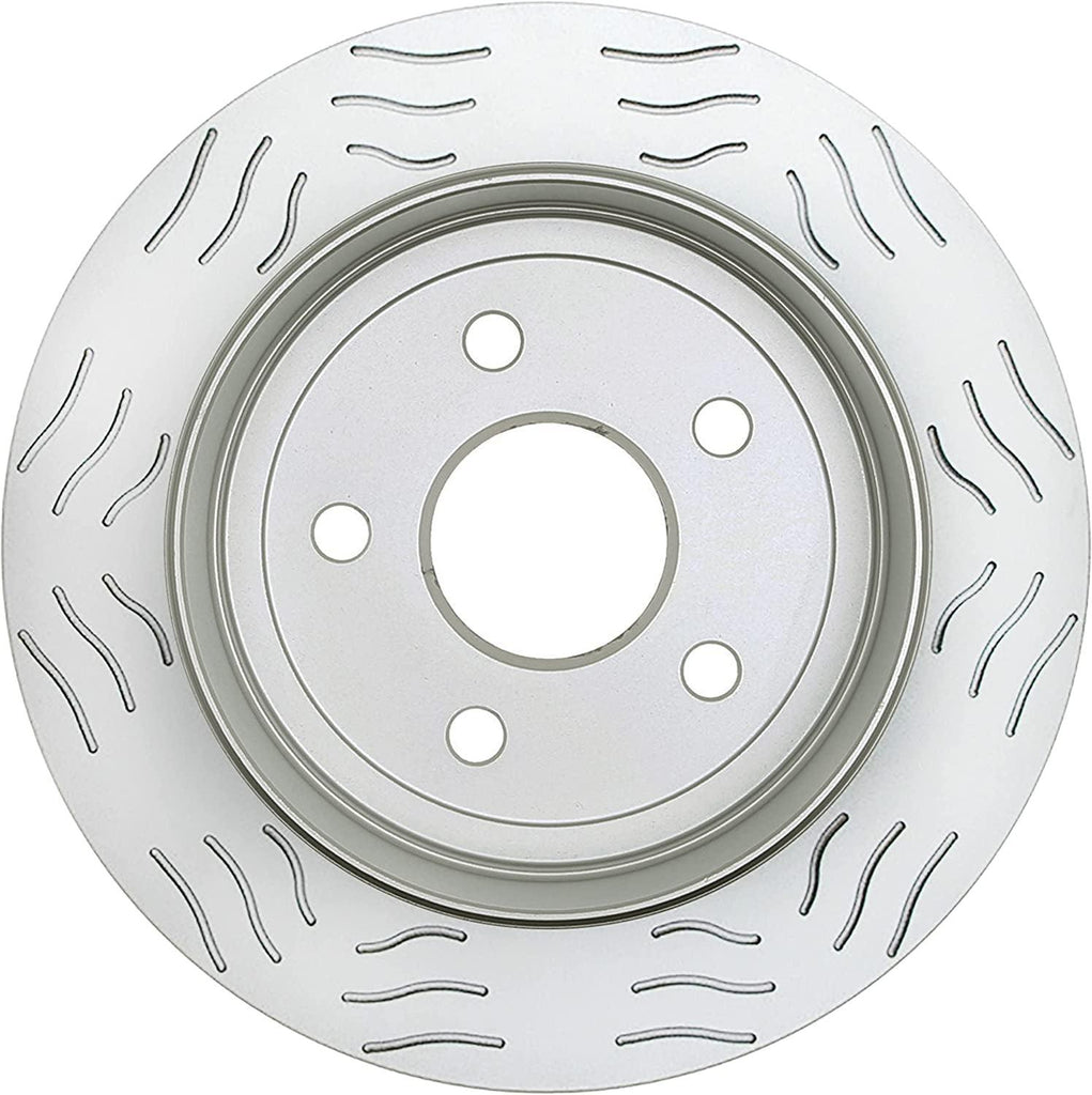 R-300 Specialty Street Performance Replacement Rear Disc Brake Rotor for Select Jeep Commander/Grand Cherokee Model Years (780296PER)