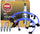 NGK Wire & 4 G-Power Platinum Spark Plugs Kit for Nissan D21 Van 2.4 L4