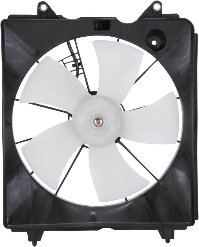 600820 Cooling Fan Assembly Compatible with 2007-2009 Honda CRV, Black