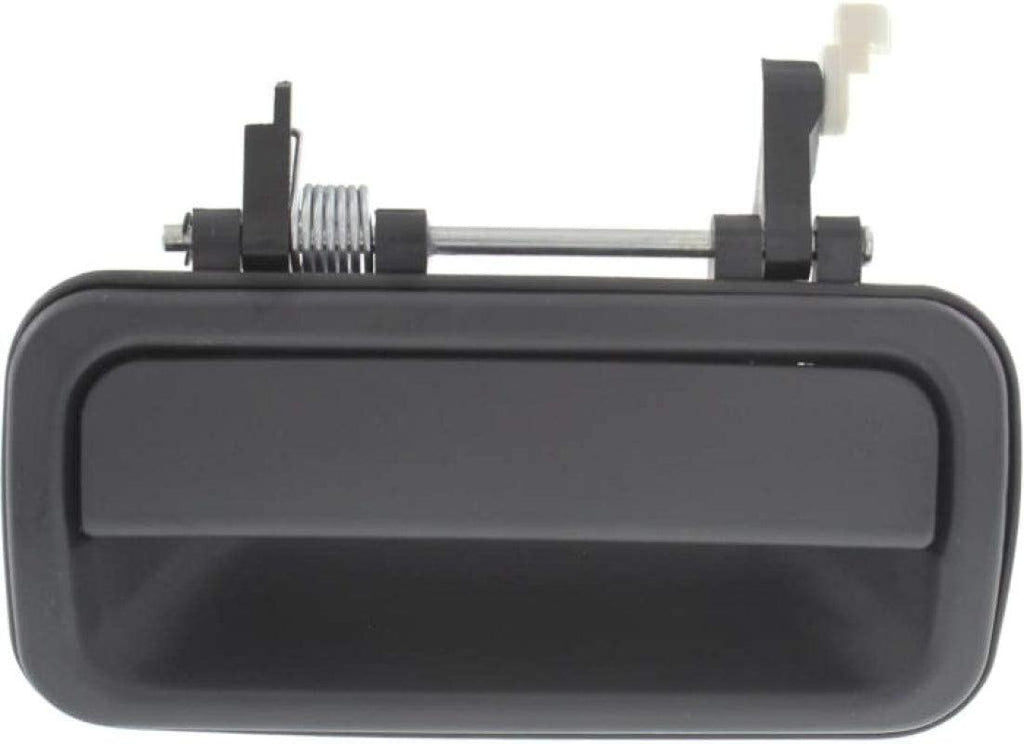 for Honda Passport Exterior Door Handle Rear, Driver Side Textured Black (1994-1997) | Trim: LX/DX/EX