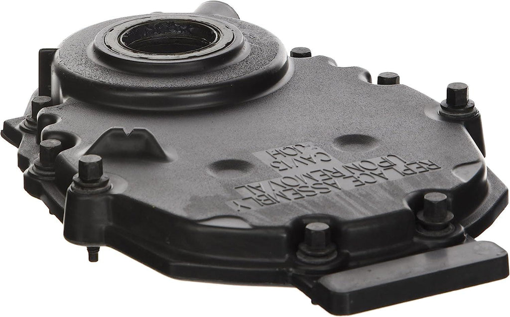 GM Parts 12562818 Black Front Plastic Timing Cover for Small Block Chevy