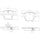 Brembo Front Disc Brake Pad Set for BMW (P06036N)