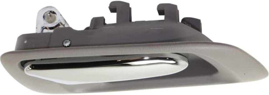 For Honda Accord Interior Door Handle Rear, Passenger Side Gray Bezel with Chrome Lever (1998-2002) | Trim:All Submodels | HO1353104 | 72620S84A01ZB