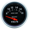 2-5/8 in. VOLTMETER 8-18V SPORT-COMP - greatparts