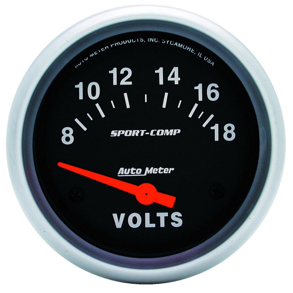 2-5/8 in. VOLTMETER 8-18V SPORT-COMP - greatparts
