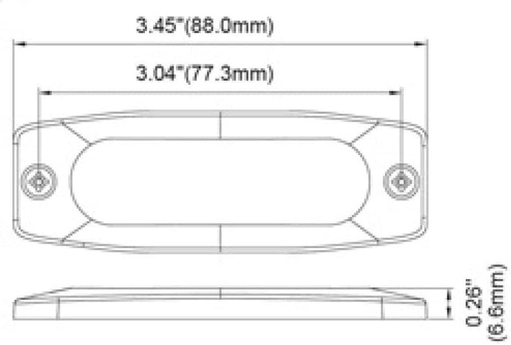 H22896001 L/Head Mst3 Led Mv Amber