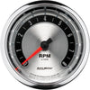 1298 American Muscle 3-3/8" 8000 RPM In-Dash Tachometer Gauge