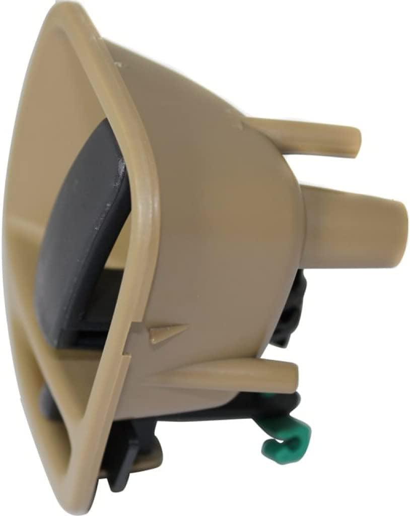 Compatible with Jeep Grand Cherokee Interior Door Handle 1999-2004 Driver Side Front or Rear, Brown | with Door Lock Button | Trim:All Submodels | CH1352132 | 5FX731K5AC