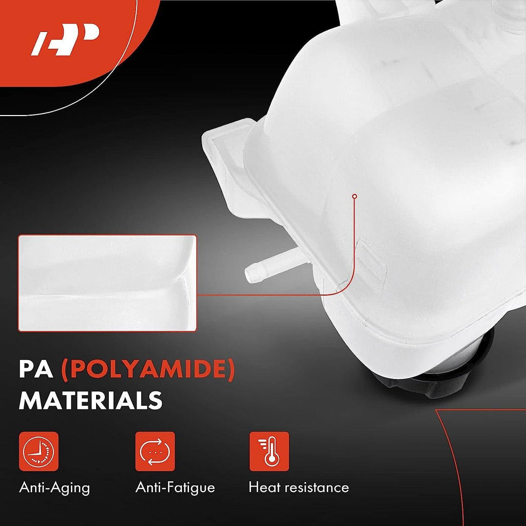 A-Premium Engine Coolant Overflow Recovery Reservoir Tank [With Cap] Compatible with BMW 118I, 318I, I3 2014-2019, I3S, I8 14-19 & Mini Cooper 07-15, Cooper Countryman 11-16, Replace # 17137539267
