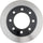 Gold 18A2437 Black Hat Rear Disc Brake Rotor