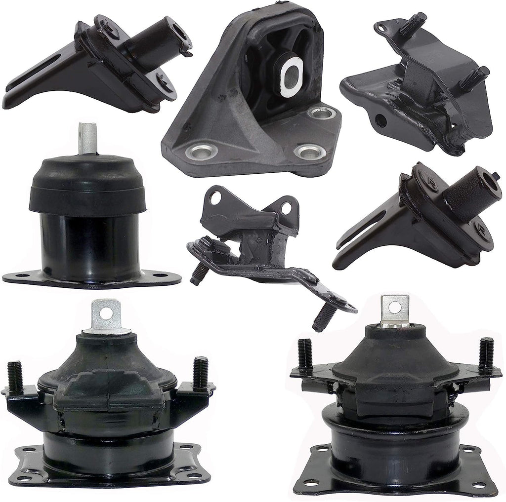 ETK-008 Engine and Transmission Mount Kit Compatible with 2003-2007 Honda Accord 2.4L A/T