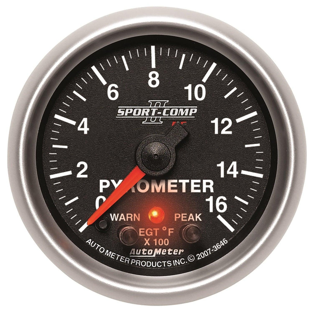 2-1/16 in. PYROMETER 0-1600 Fahrenheit SPORT-COMP II - greatparts