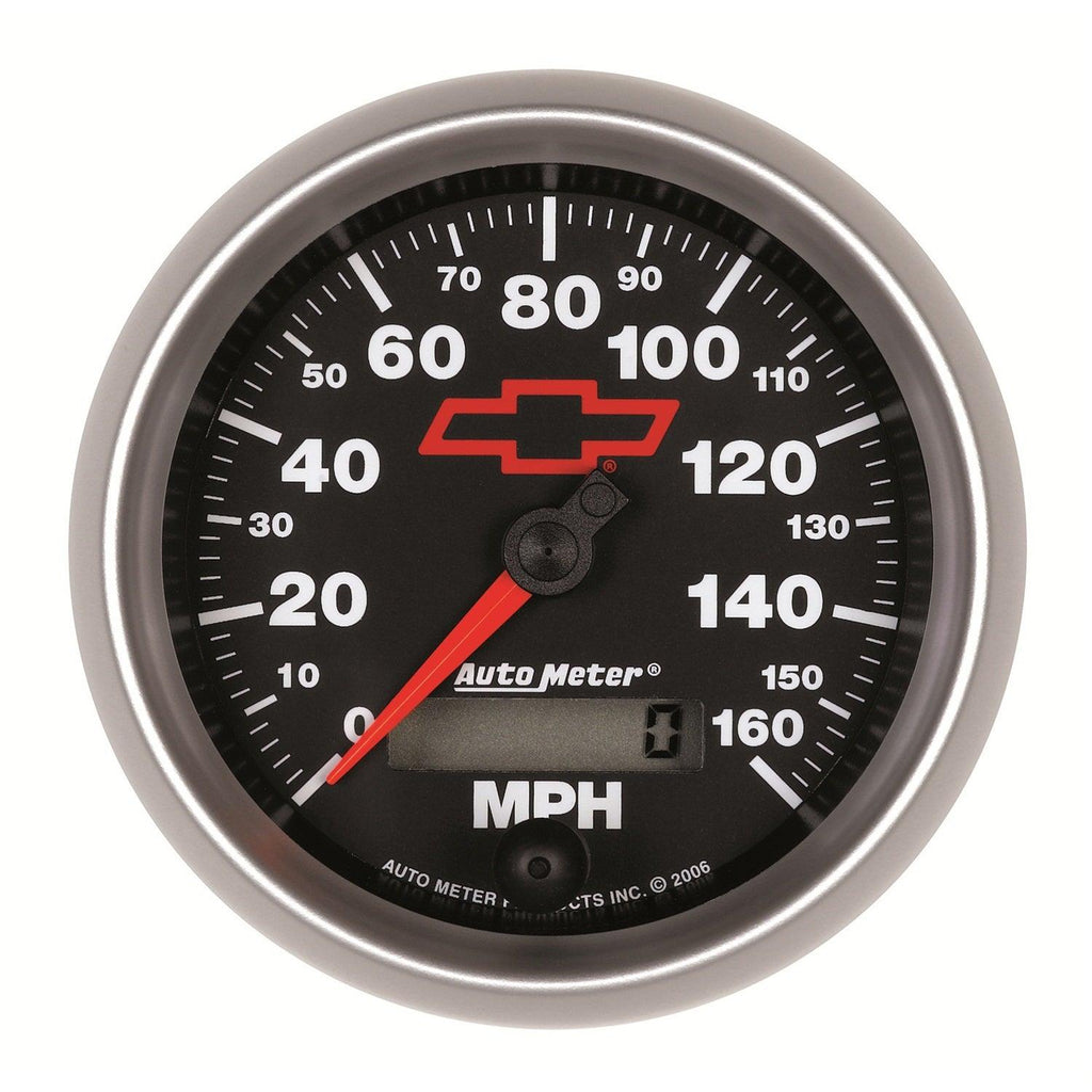 3-3/8 in. SPEEDOMETER 0-160 MPH GM BLACK - greatparts
