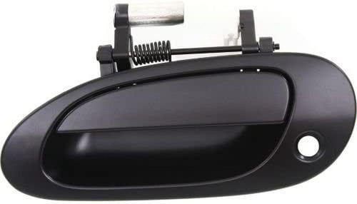 REPA462150 - Rsx Front Door Handle LH, Outside, Primed Black, W/ Keyhole, Plastic
