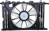 Agility Auto Parts 6034157 Engine Cooling Fan Assembly for 2009-2013 Pontiac, Toyota-Corolla, Matrix, Vibe