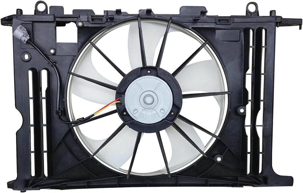 Agility Auto Parts 6034157 Engine Cooling Fan Assembly for 2009-2013 Pontiac, Toyota-Corolla, Matrix, Vibe