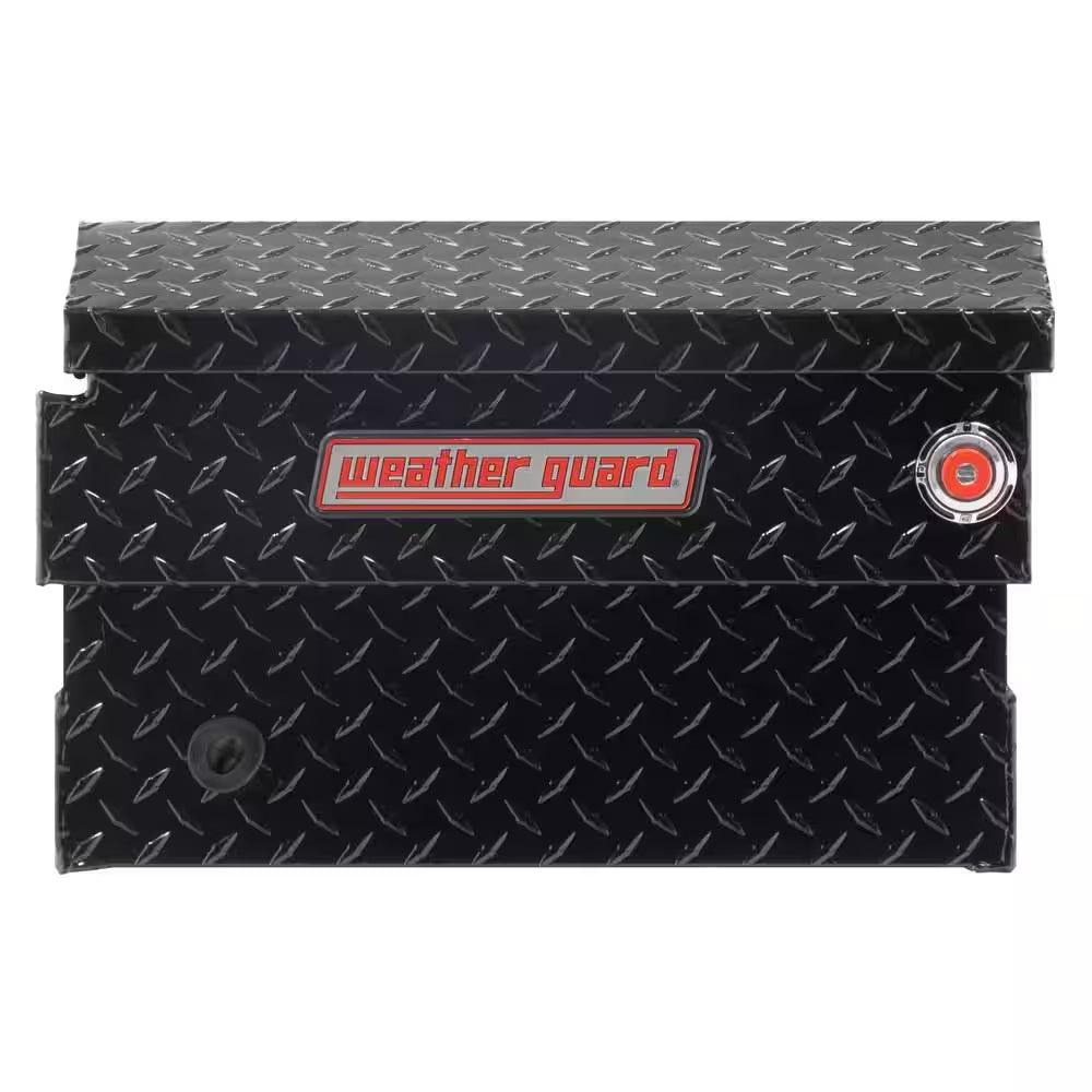 62.5 In. Gloss Black Aluminum Compact Truck Tool Box