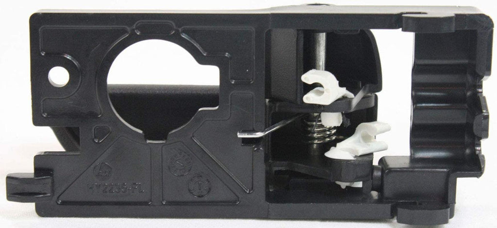 Interior Door Handle Compatible with 2006-2011 Hyundai Accent Front, Driver Side Black