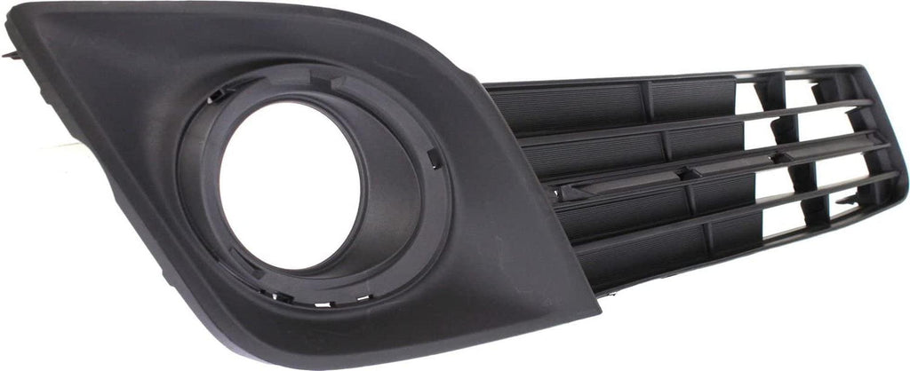 Front Fog Lamp Molding Compatible with 2012-2014 Toyota Camry Set of 2 Passenger and Driver Side Textured SE/SE Sport Models