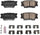 (Z23-1212) Z23 Evolution Sport Brake Pads, Rear