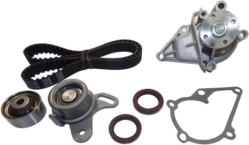 DNJ TBK122WP Timing Belt Kit with Water Pump for 1996-2011 / Hyundai, Kia/Accent, Rio, Rio5 / 1.5L, 1.6L / DOHC / L4 / 16V / 1495Cc, 1599Cc, 1600Cc / VIN C, VIN N