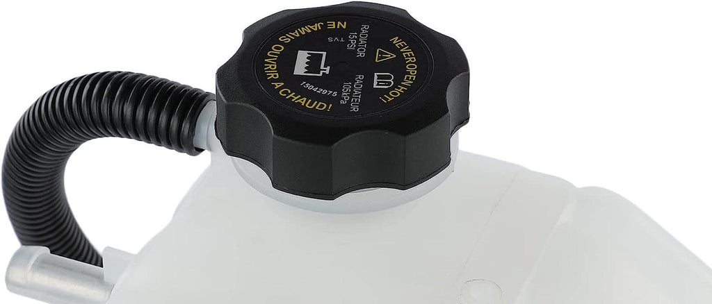 A-Premium Engine Coolant Overflow Recovery Reservoir Tank [W/Cap & Sensor] Compatible with Chevy Silverado 2500 HD 3500 Classic & GMC Sierra 2500 HD 3500, [6.6L Only], Replace # 15085725, 15808714