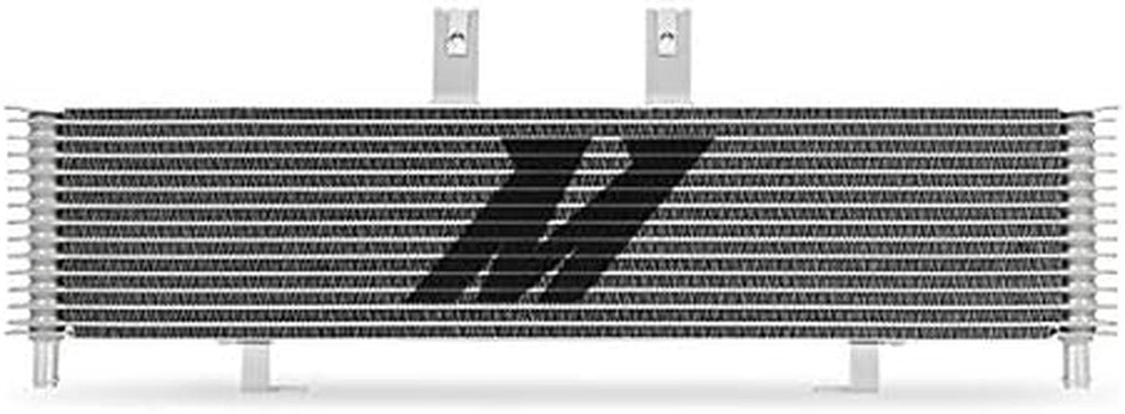 MMTC-DMAX-01SL Transmission Cooler Compatible with Chevrolet/Gmc Duramax 6.6 LB7 2001-2003 Silver