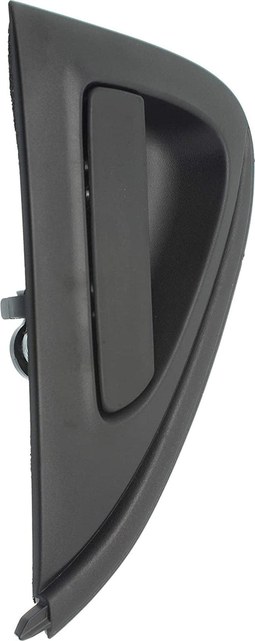 Exterior Rear Door Handle Compatible with Chevrolet Spark 2016-2018 LH Textured Black
