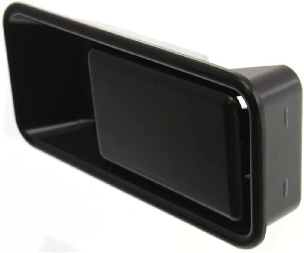Compatible with Jeep Wrangler YJ Exterior Door Handle 1987-1995 Passenger Side | Front | Smooth Black | Trim:All Submodels | CH1311144 | 55176548AB