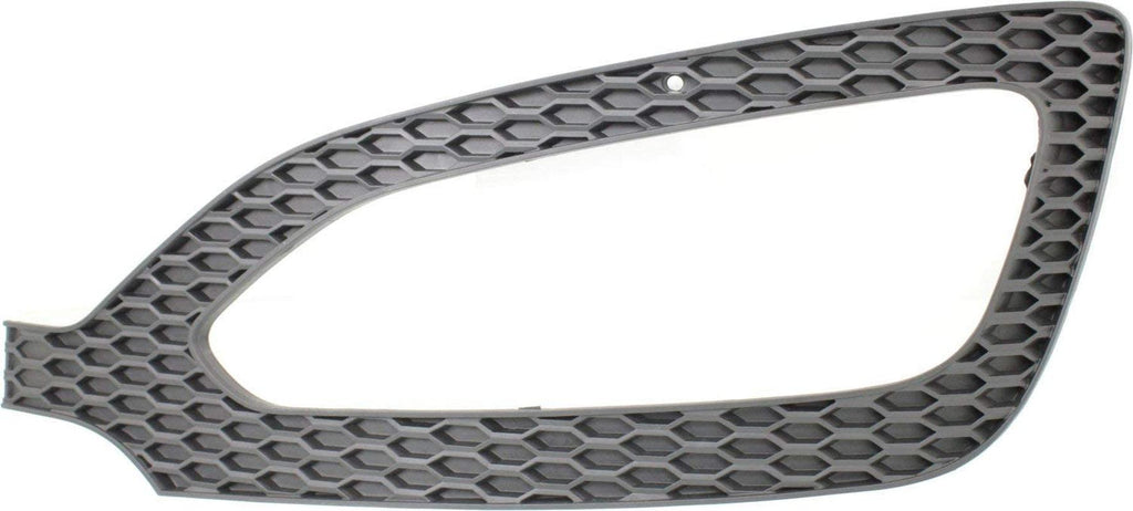 Front Fog Lamp Molding Compatible with 2013-2016 Hyundai Santa Fe Sport Set of 2 Passenger and Driver Side Primed - CAPA