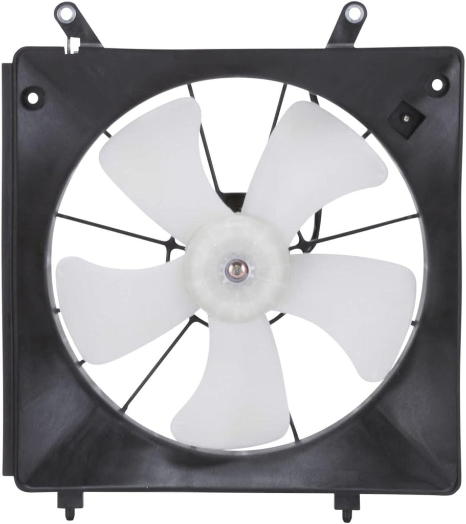 600060 Cooling Fan Assembly Compatible with 1998-2002 Honda Accord, Black