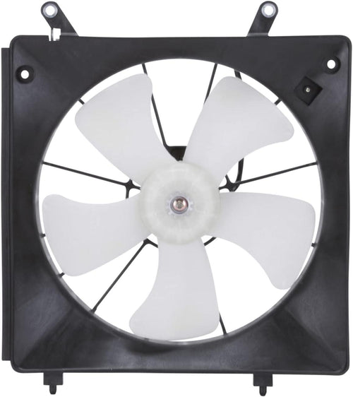 600060 Cooling Fan Assembly Compatible with 1998-2002 Honda Accord, Black