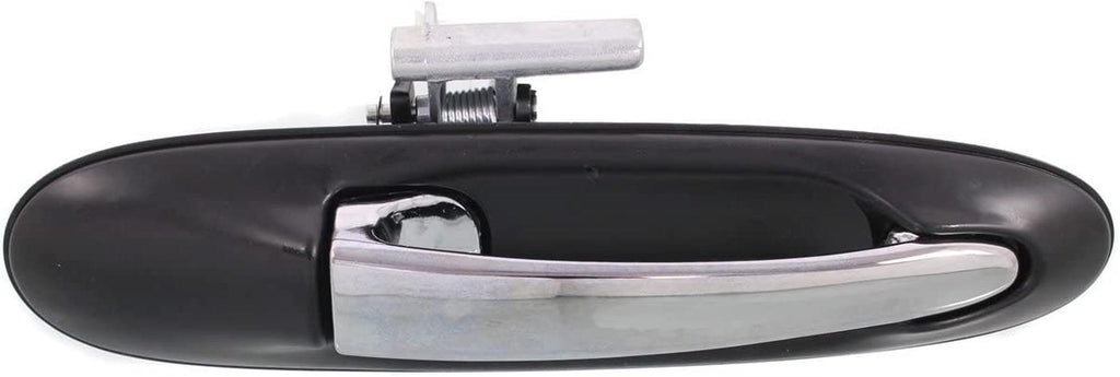 Exterior Door Handle Set of 2 Compatible with 2003-2011 Lincoln Town Car Front, Driver and Passenger Side FO1311163