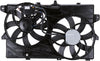 622030 Cooling Fan Assembly Compatible with 2007-2014 Ford Edge , Black