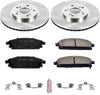 KOE2290 Autospecialty Front Replacement Brake Kit-Oe Brake Rotors & Ceramic Brake Pads