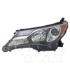 TYC Headlight Assembly for 13-15 RAV4 20-9422-00